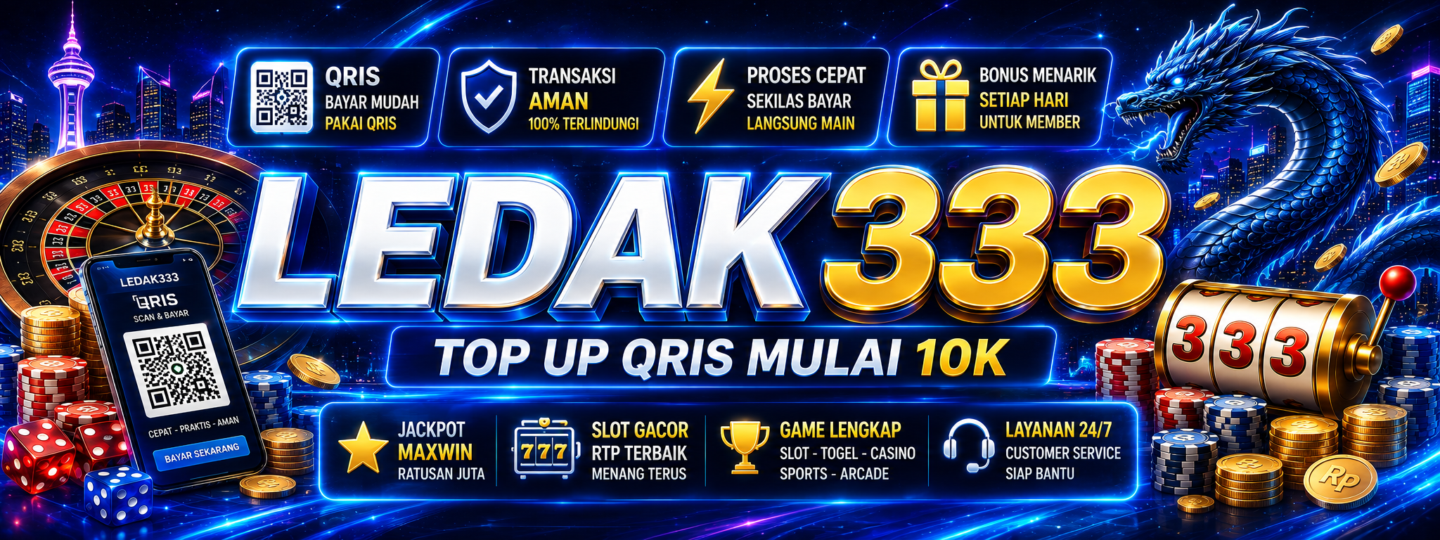 LEDAK333: Kebiasaan Aman Memindai QRIS untuk Game