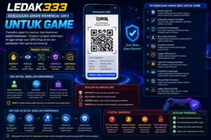 LEDAK333: Kebiasaan Aman Memindai QRIS untuk Game
